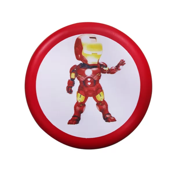 Kids Competitive Disc Hand Throw Soft Flyer Marvel Heroes Pattern Flying Saucer Souvenir 3