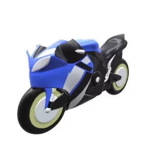 Motorcycle shape foam toy 2