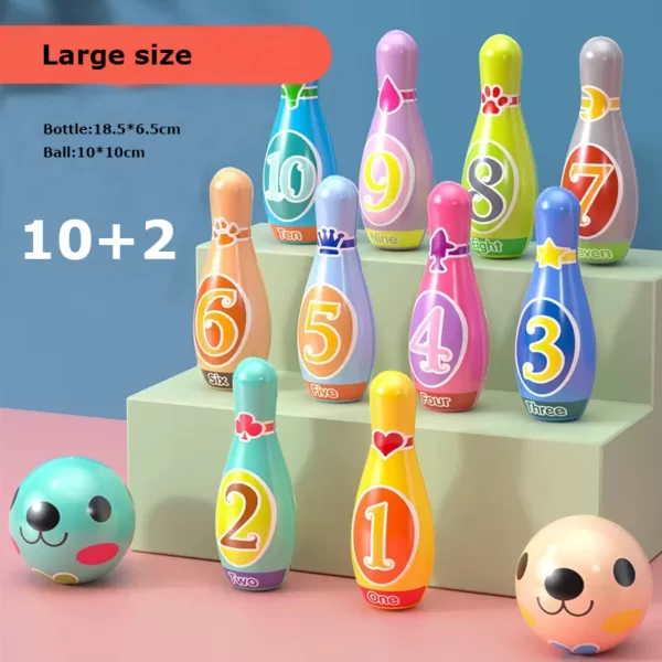 Children's Bowling Educational Toys Indoor Sports Ball 23