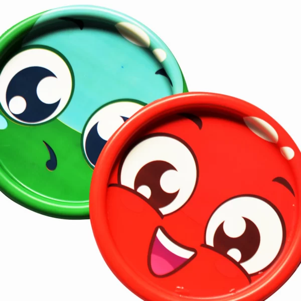 Outdoor parent-child game expression Flying disc 4