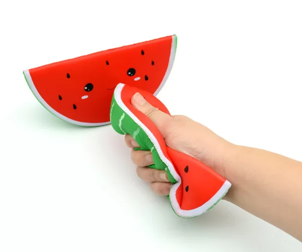 squishy PU slow rebound simulation fruit smiley watermelon 4