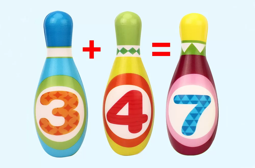 Children’s Playmates – Indoor Educational Bowling Toys Illustration 2