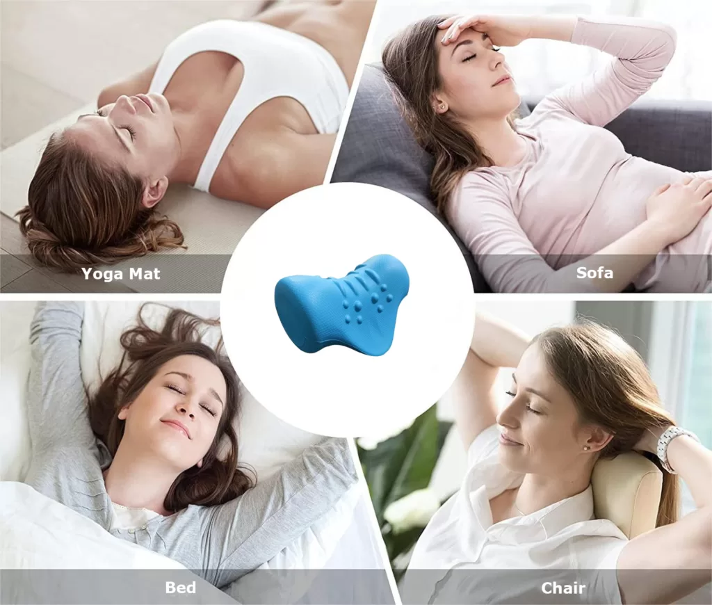 Design and Innovation of Polyurethane Cervical Massage Pillow Illustration 2