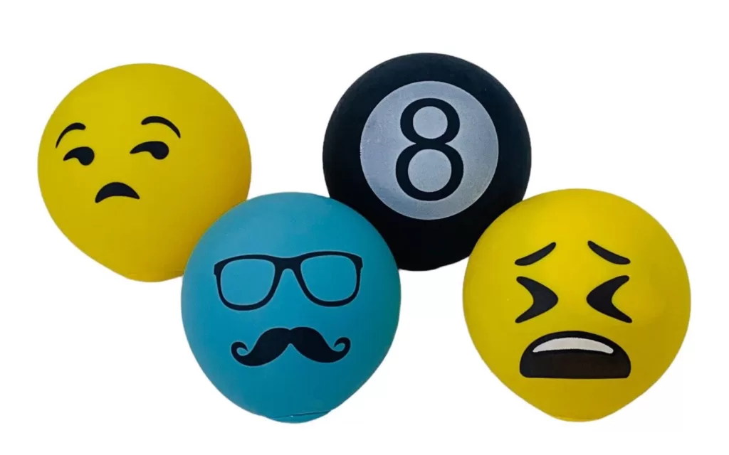 Polyurethane Emoji Ball Leading the New Trend Illustration 1