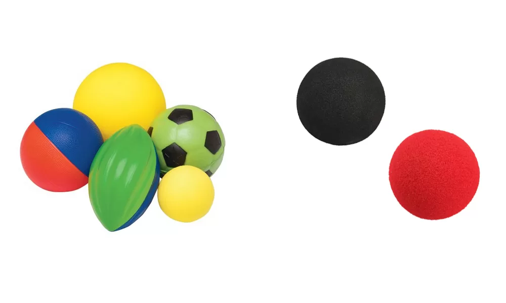 Великие дебаты Пенопластовые шарики против шариков из губки Избранное изображение