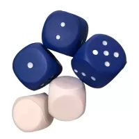 LP-Slow bounce Dice stress toy